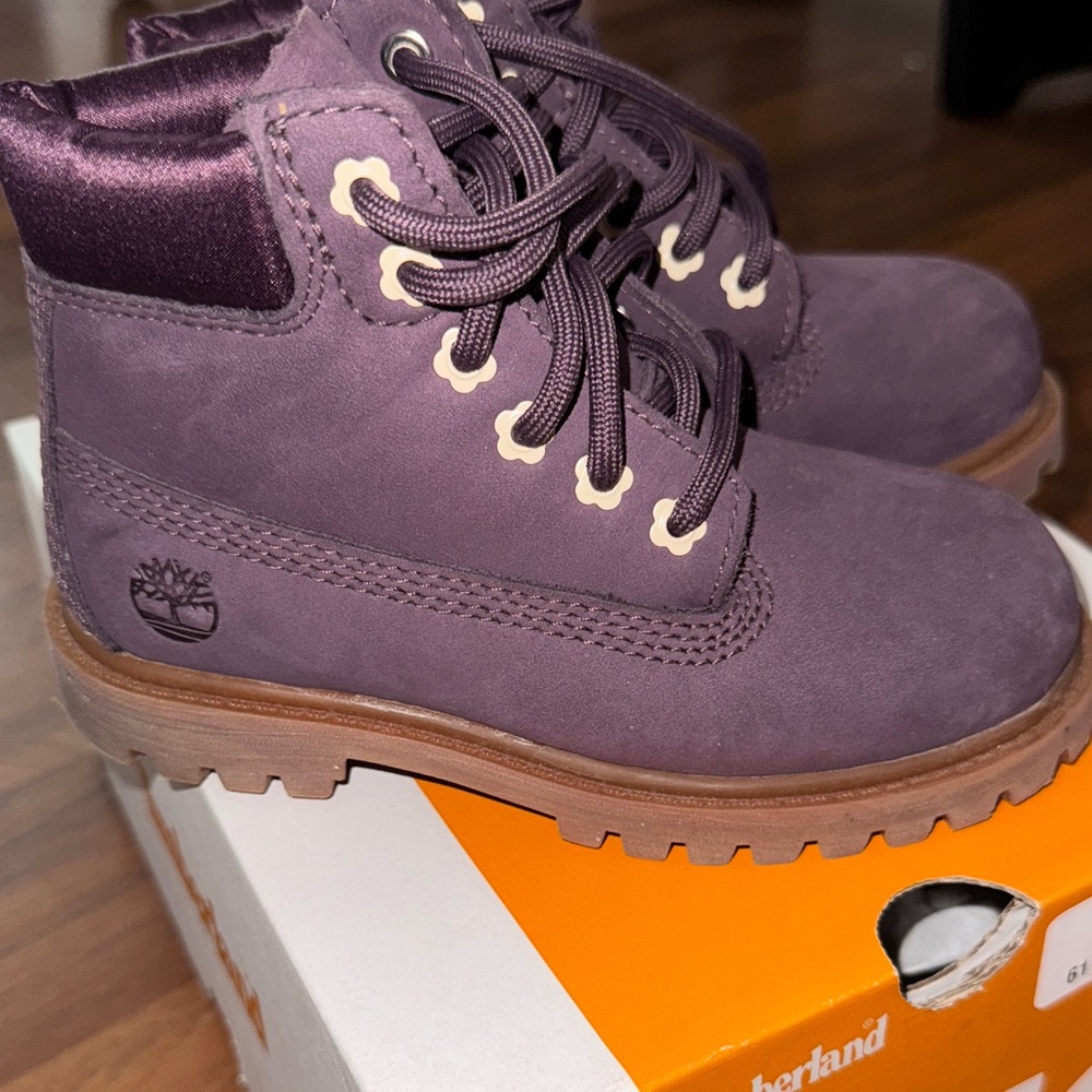 Timberland Kids Boots in Rich Purple